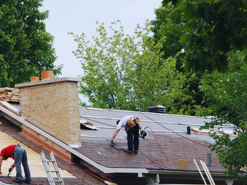 Step-by-Step Repair Process by Roof Type